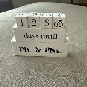 Wedding Countdown Blocks